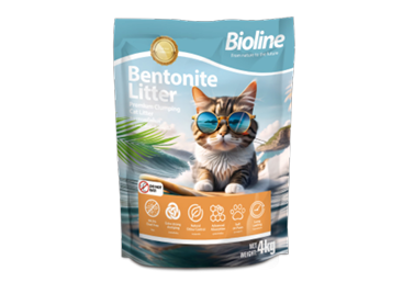 Bioline膨润土猫砂：高效锁湿，轻松铲屎
